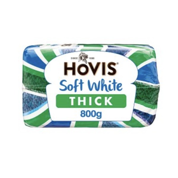 800g Hovis Thick White Bread